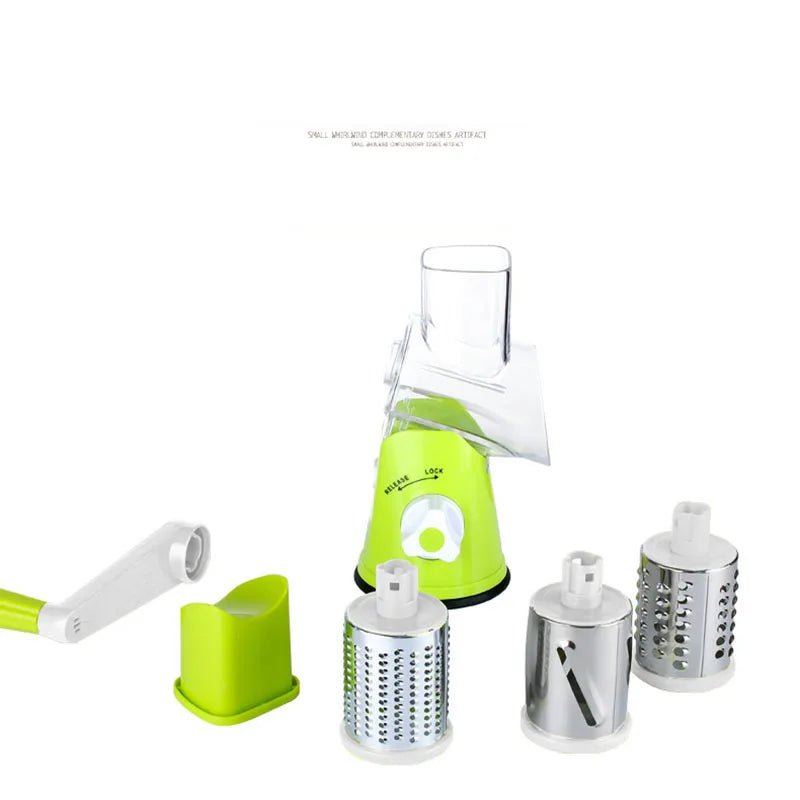 Manual Rotary Cheese Grater for Vegetable Cutter Potato Slicer Mandoline Multifunctional Vegetable Chopper Kitchen Accessories