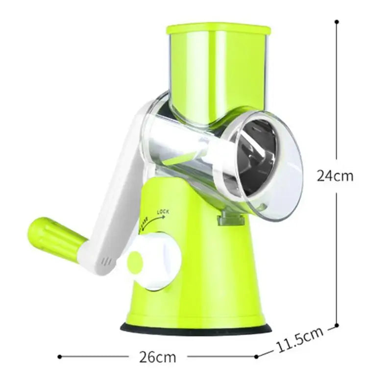 Manual Rotary Cheese Grater for Vegetable Cutter Potato Slicer Mandoline Multifunctional Vegetable Chopper Kitchen Accessories