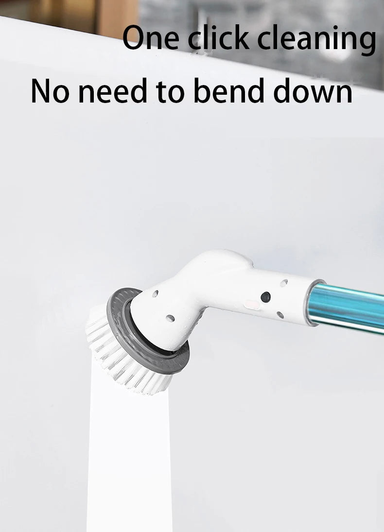 Electric Cleaning Brush Bathroom Window Kitchen Automotive Multifunctional Household Rotating Wireless Cleaning Machine