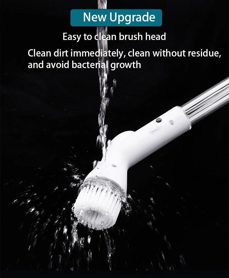 Electric Cleaning Brush Bathroom Window Kitchen Automotive Multifunctional Household Rotating Wireless Cleaning Machine