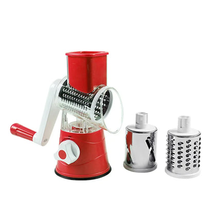 Manual Rotary Cheese Grater for Vegetable Cutter Potato Slicer Mandoline Multifunctional Vegetable Chopper Kitchen Accessories